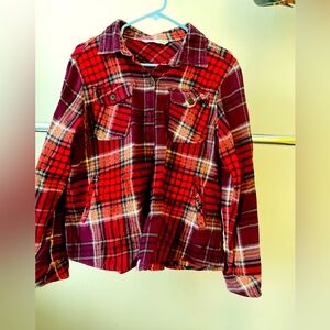 Woolrich plaid button up